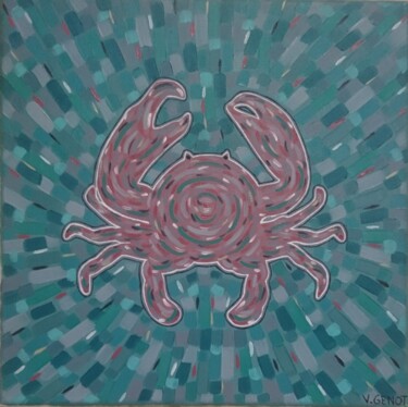 Crabe mosaique